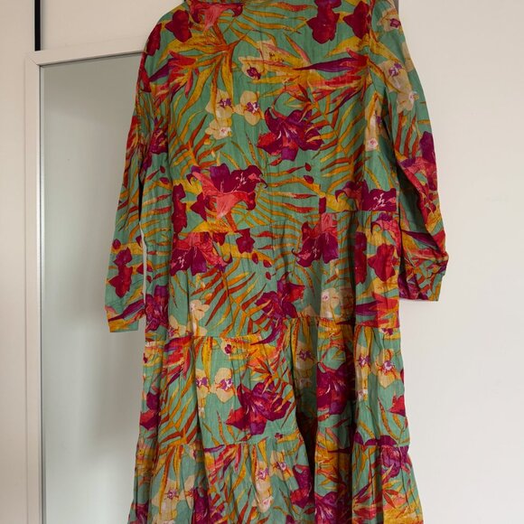 Cotton colorful dress, UNI size fits to US 2-8 - Picture 7 of 7